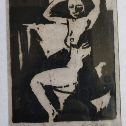 Limited Edition Triptych Prints by Eleni Michalaki, 2010, Female Nude