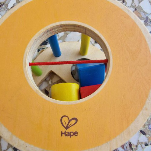Wooden baby toys and puzzles used, pack