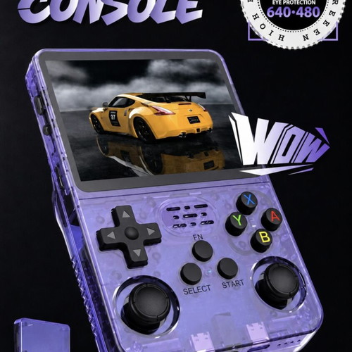 R36S Retro Handheld Game Console 64GB with ArkOS and 15,000+ Games