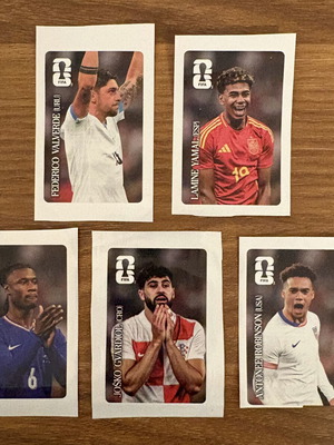 Αυτοκόλλητα Coca-Cola Panini World Cup 2026 σετ 5 σαν καινούργια