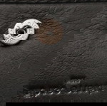  Pierre Cardin black δερμάτινο ανδρικό πορτοφόλι fiocchi italy