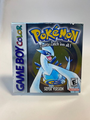 Pokemon Silver Game Boy Color μεταχειρισμένο, αυθεντικό με κουτί και εγχειρίδια