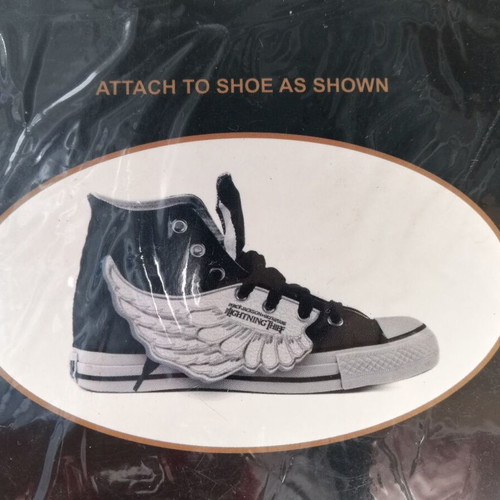 Collectible shoe decorations like new from Percy Jackson The Lightning Thief