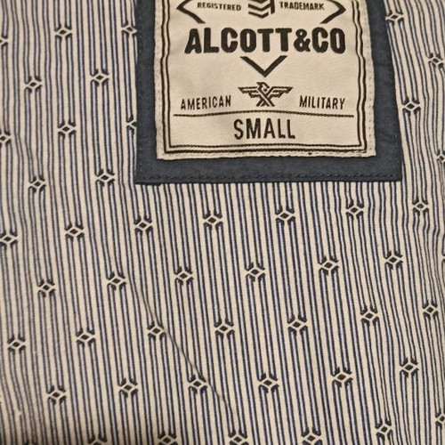 Alcott jacket dark blue, size Small, new