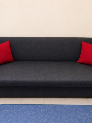 Sofa bed like new with storage space 210x77 cm