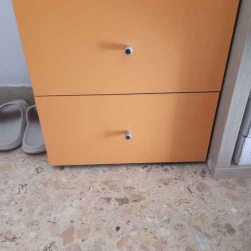 Desk and bedside table set like new for children's room