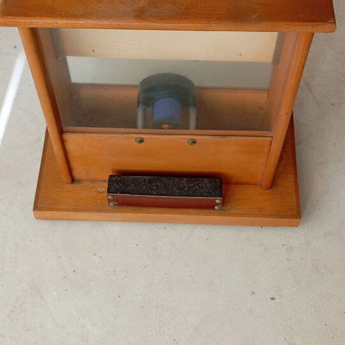 Vintage ammeter used, rare collectible instrument