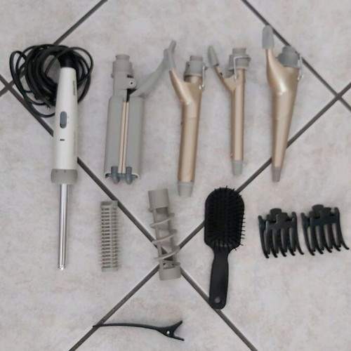 Multi-Styler set with 13 hair care attachments like new