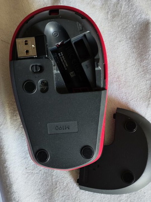 Wireless mouse used, scroll wheel not working