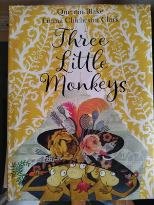 Three Little Monkeys children's book like new