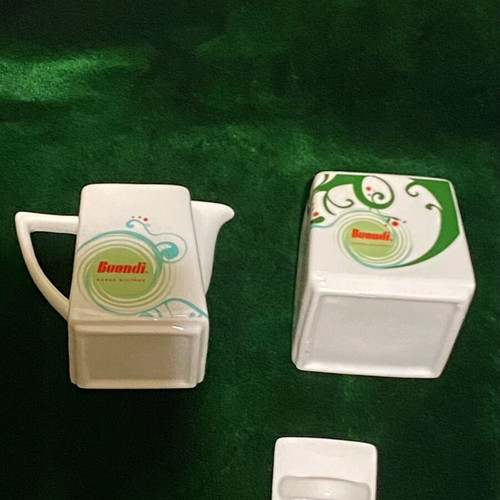 Buondi porcelain coffee set collectible, like new