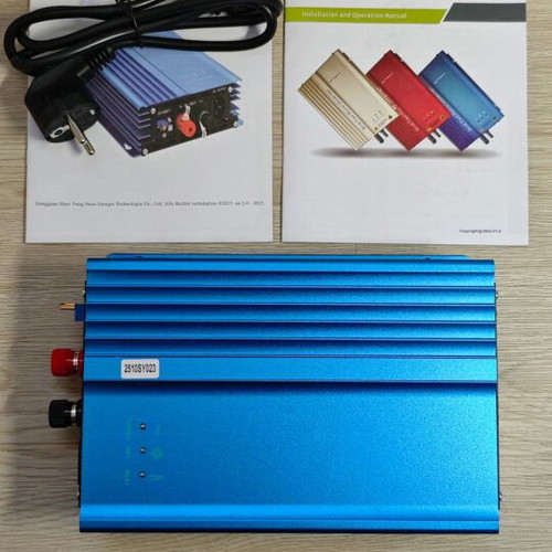500Watt 24V Solar Micro Inverter Pure Sine Wave MPPT DC26V-45V to AC230V