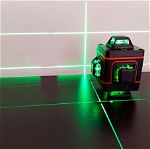 Αυτορυθμιζόμενο Αλφάδι Laser Πράσινης Δέσμης 16 Ακτινών