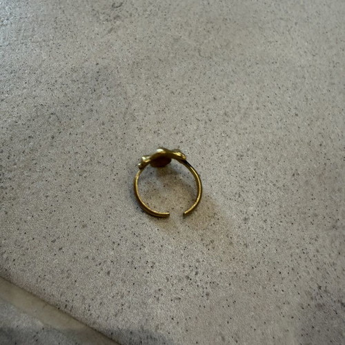 BreakaStone bronze ring OS with adjustable size like new