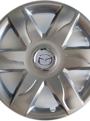 Τάσια τροχών 15'' Mazda σετ 4 τεμαχίων, καινούργια ασημί