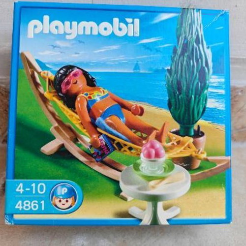 Playmobil 4861 Woman with Hammock Summer Fun new sealed