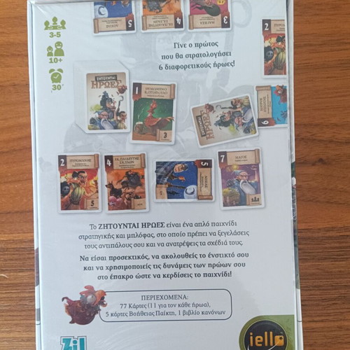Zitountai Iroes Card Game new, strategy and bluff