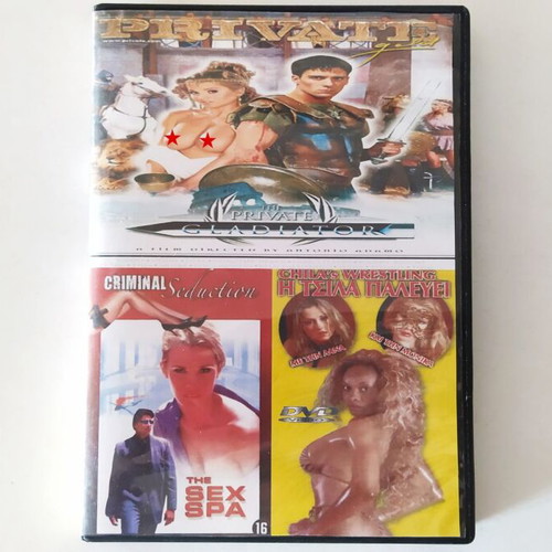 Private Gold 54 DVD like new with three adult movies