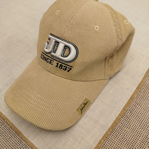Corduroy John Deere Baseball Cap like new, beige