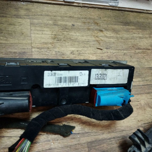Opel Vectra C air conditioning panel used, 13131021, 13138198