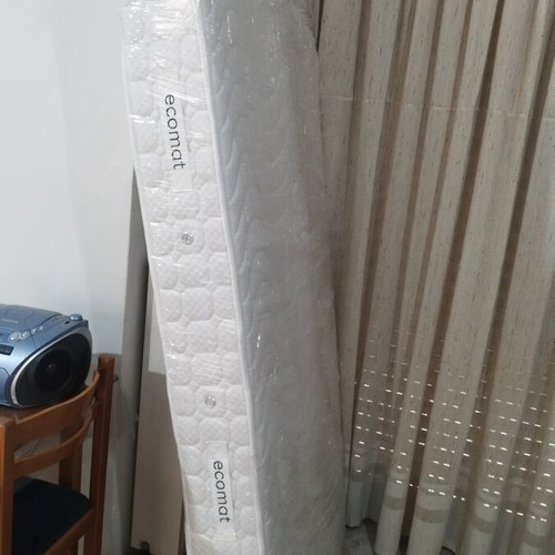 Eco-Mat Coral Mattress 90×200cm like new, 1 year use