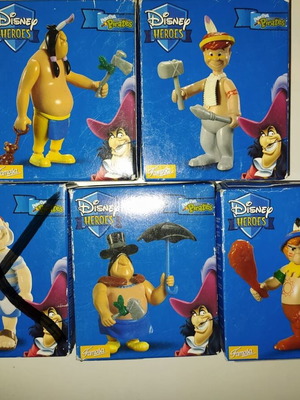 Disney Heroes Peter Pan 4 Figures New Sealed