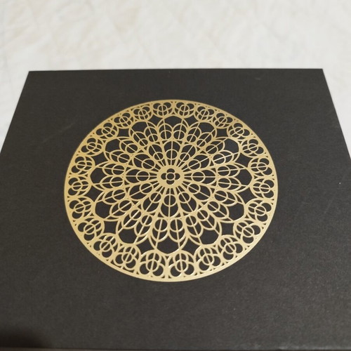 La Vie En Rose luxury box black and gold, new