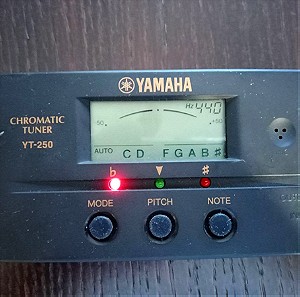 Πωλειται Yamaha YT250 Chromatic Tuner
