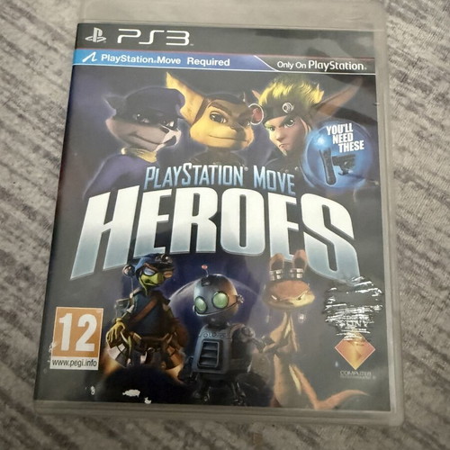 PlayStation Move Heroes PS3 game used, complete in very good condition
