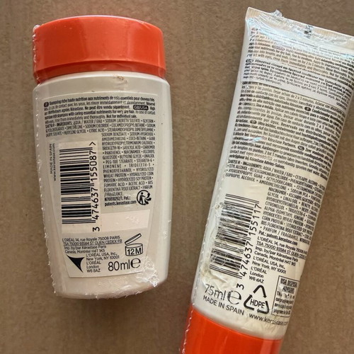 Kérastase Nutritive Bain Satin Shampoo and Lait Vital Conditioner new