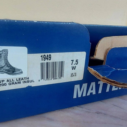 Matterhorn boots new, waterproof with Gore-tex and Vibram sole, size 41