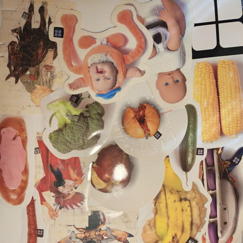 Skate and music stickers collection, new, over 400 pieces