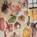 Skate and music stickers collection, new, over 400 pieces