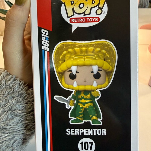 Funko Pop! G.I. Joe Serpentor #107 Limited Edition new