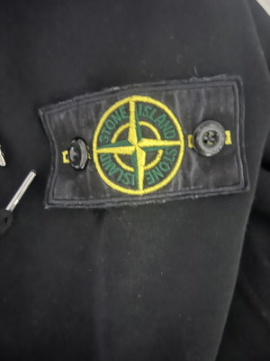 Stone Island jacket small used, black, like new