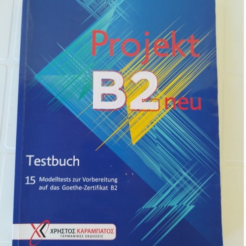Projekt B2 neu Testbuch used, German language