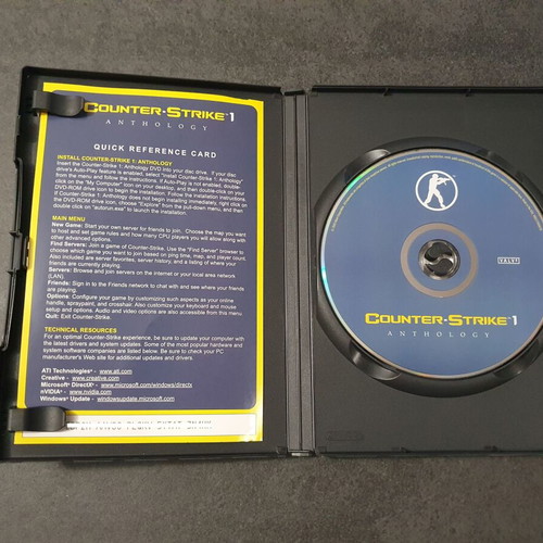 Counter-Strike 1 Anthology PC game used, 2005