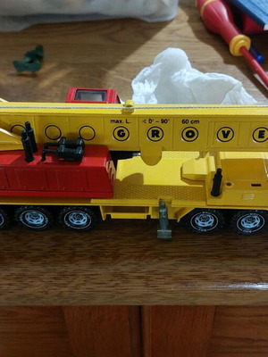 Siku crane used, made in Germany