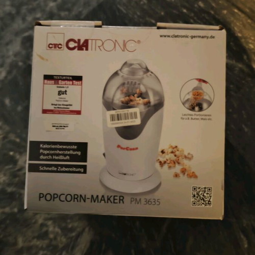 Popcorn maker new