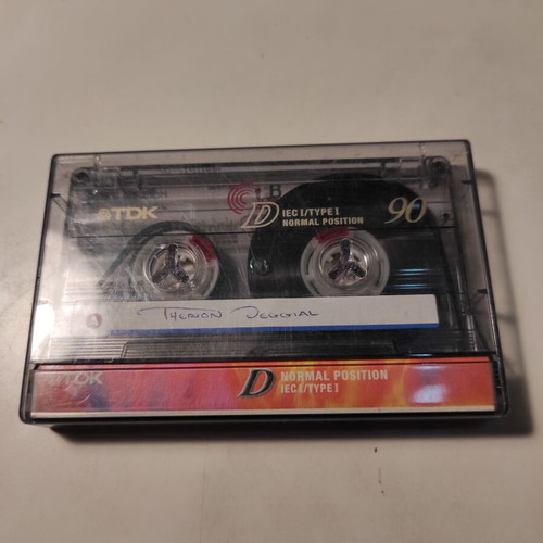 Therion and Haggard cassette tape used, metal