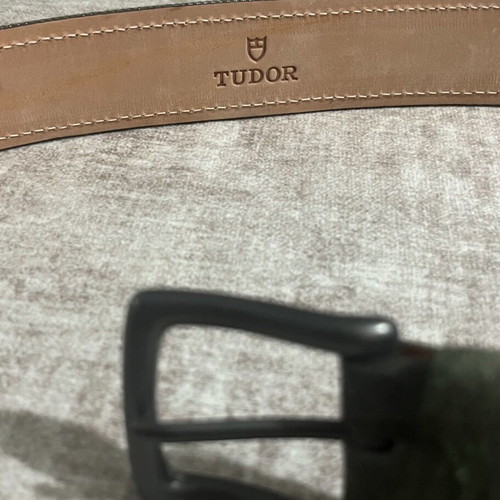 Tudor Camouflage men's belt new, size 95-100, green