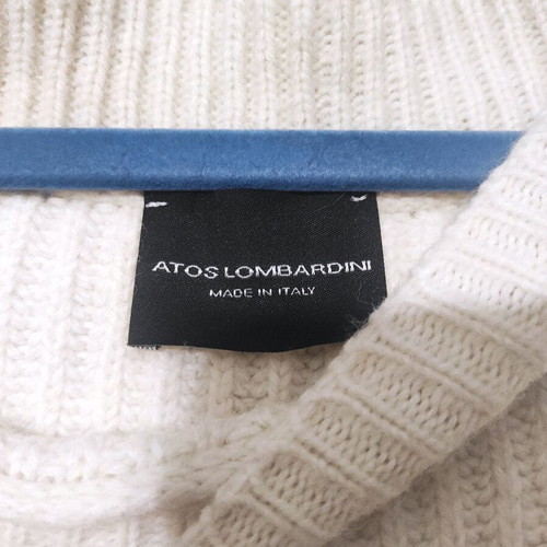 Atos Lombardini sweater used, white, size L