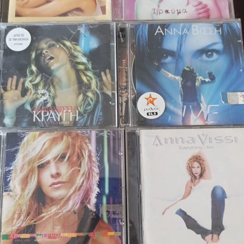 Anna Vissi CD collection pack of 6 albums like new