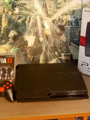 Playstation 3 160 GB μεταχειρισμένο με χειριστήριο και παιχνίδι Mafia 2
