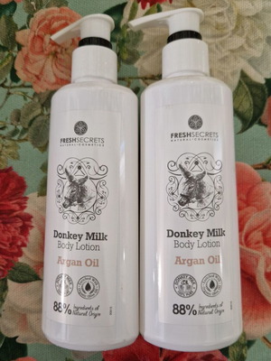 Body lotion Donkey Milk new, pack of two