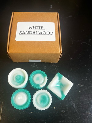 Wax melts handmade with sandalwood scent new