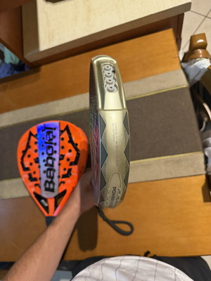 Metalbone Ctrl 16k Adidas padel racket and Babolat Juan Lebron Soft 3.0 set