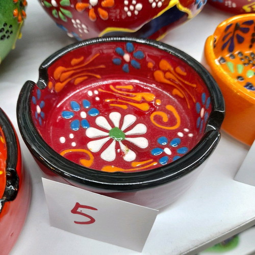 Small ceramic ashtray handmade new