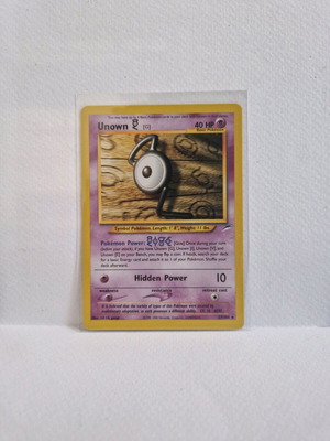 1995 unown pokemon card value Pokemon - Neo - Neo Discovery - Unown [I] main image 0