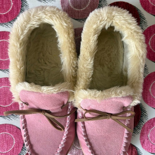 Scholl winter slippers like new, size 38, pink